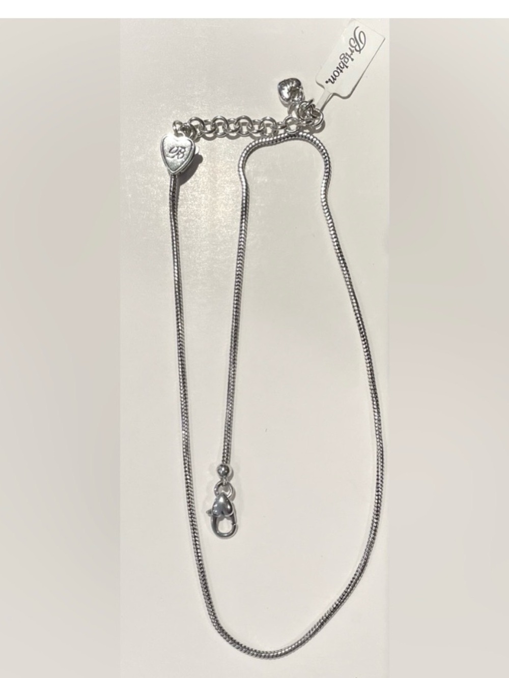 Sterling Silver Snake Chain Necklace - Silver